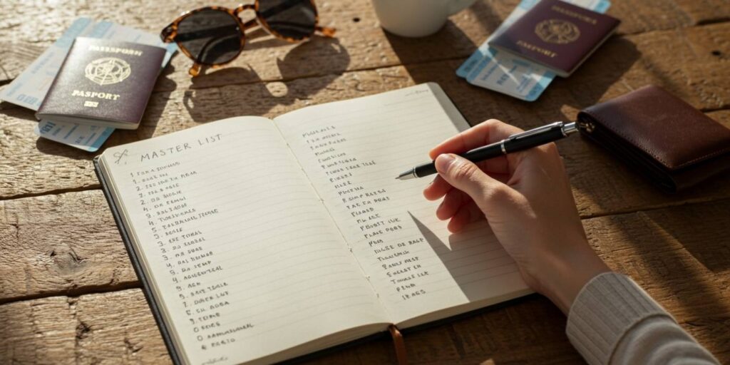 A Lista Mestra: Seu Segredo para Nada Faltar
