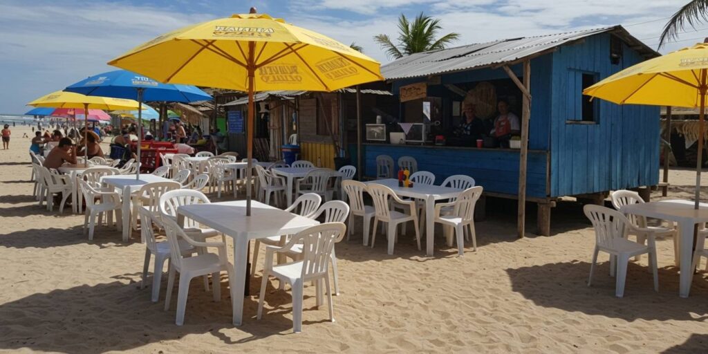 Barracas de Praia: O Segredo dos Pratos Frescos e Acessíveis