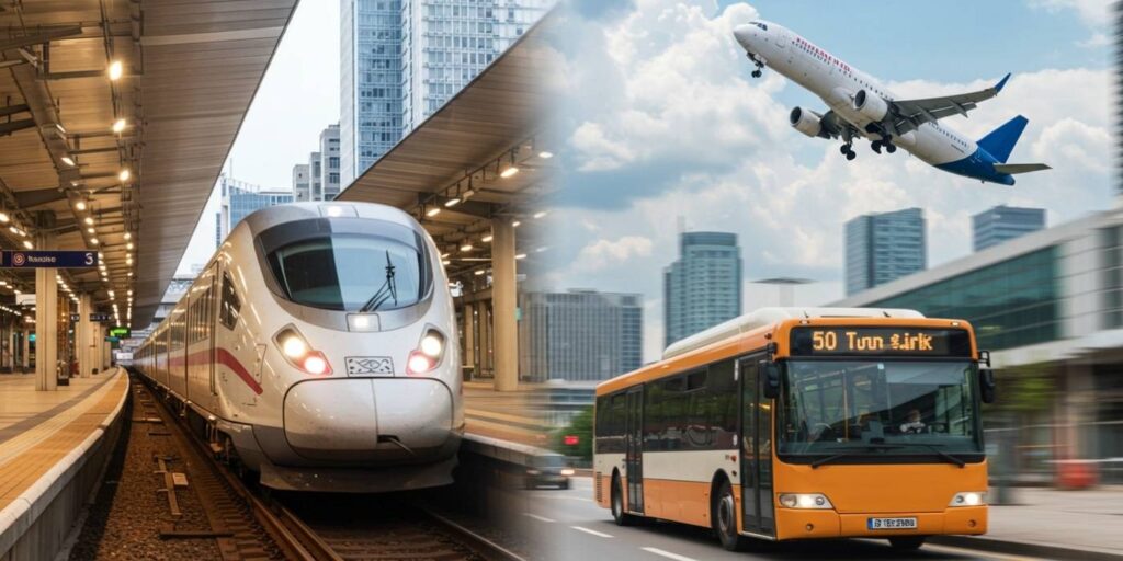 Trem, Ônibus ou Avião: Qual o Melhor Transporte Para Sua Viagem
