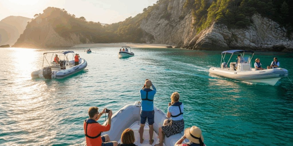 Barcos e Lanchas_ Acesso a Praias Inacessíveis por Terra