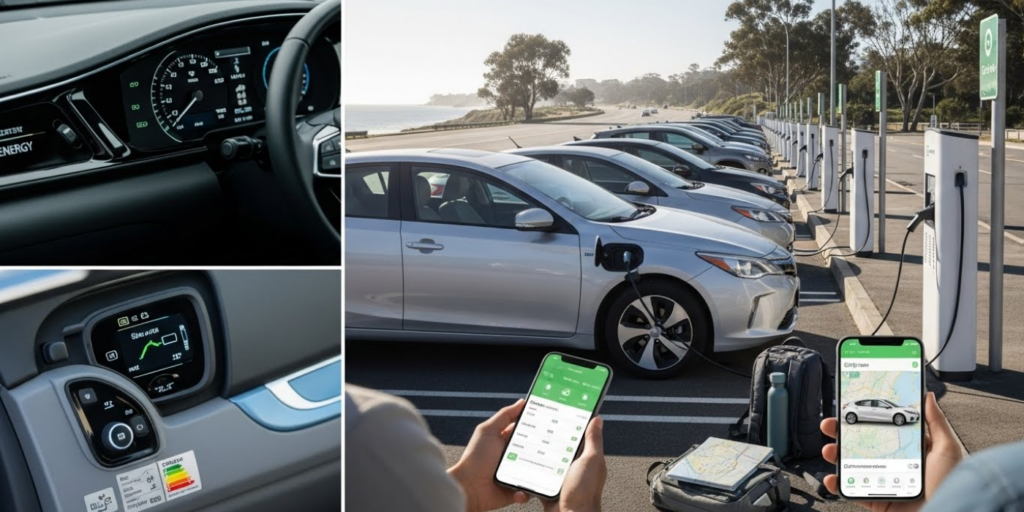 Alugue Veículos Elétricos ou Híbridos (Quando Precisar de Carro)