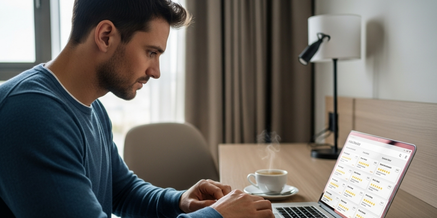 Como avaliar hotéis e pousadas pelas avaliações de outros hóspedes