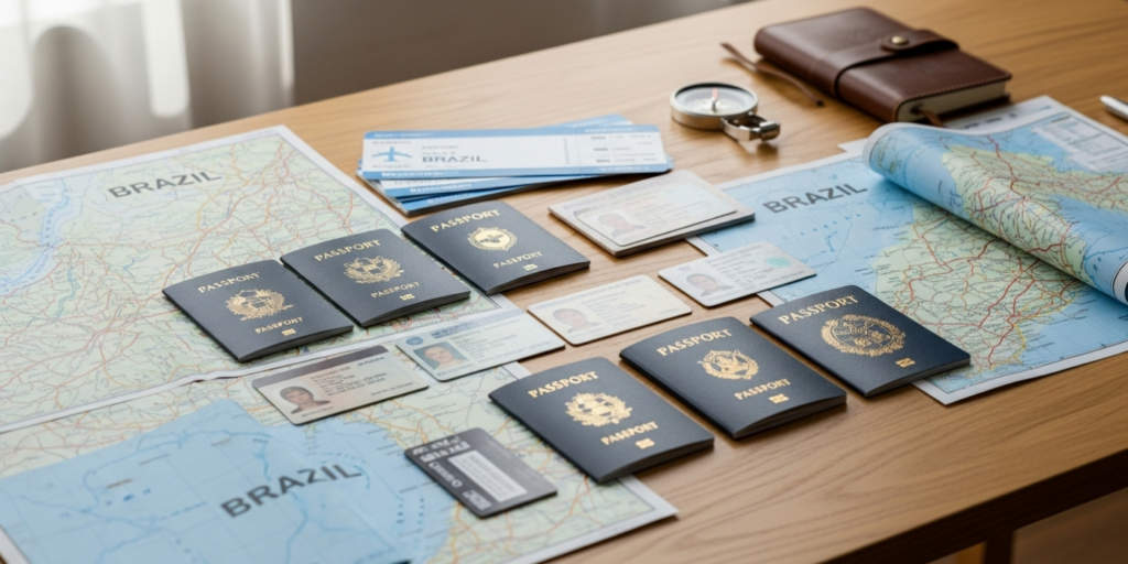 Guia completo de documentos necessários para viajar pelo Brasil