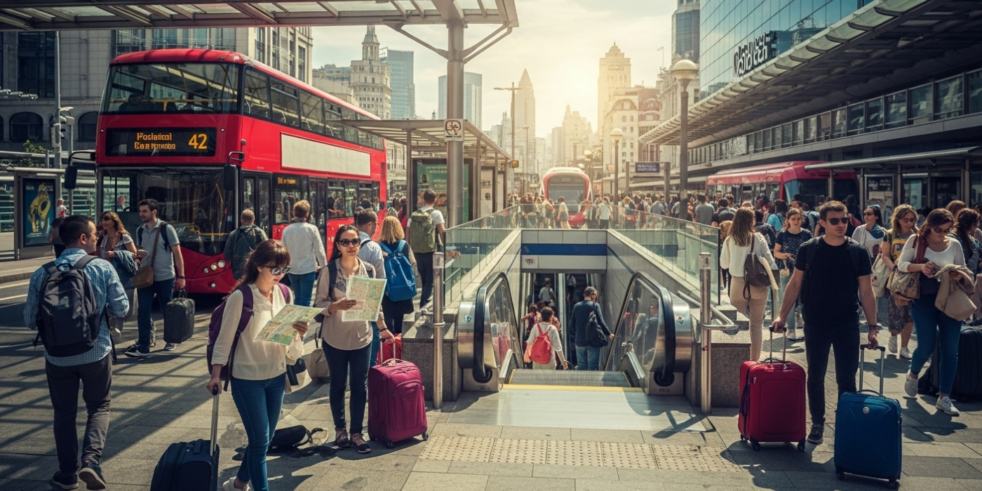 Guia completo sobre transporte público em grandes cidades turísticas