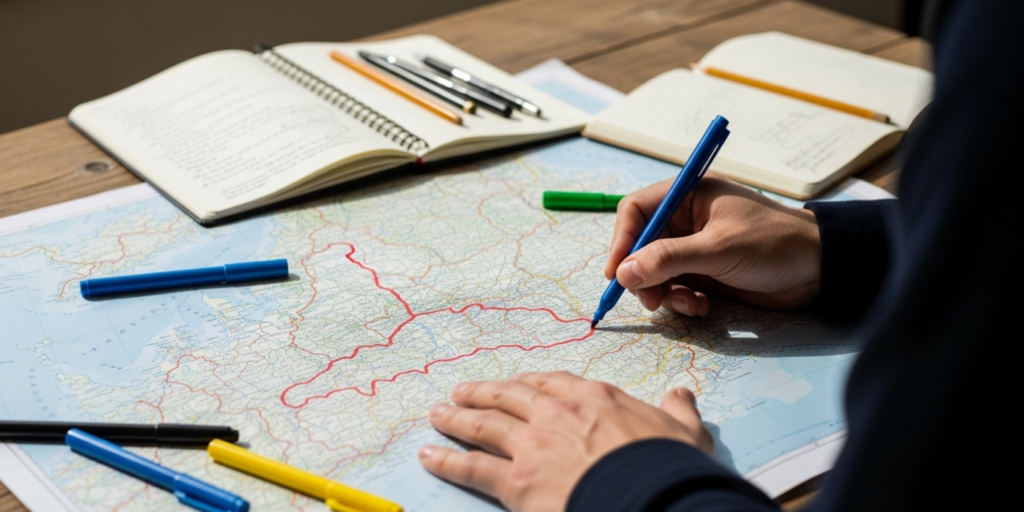 Passo 1_ Defina seu roteiro geográfico com lógica