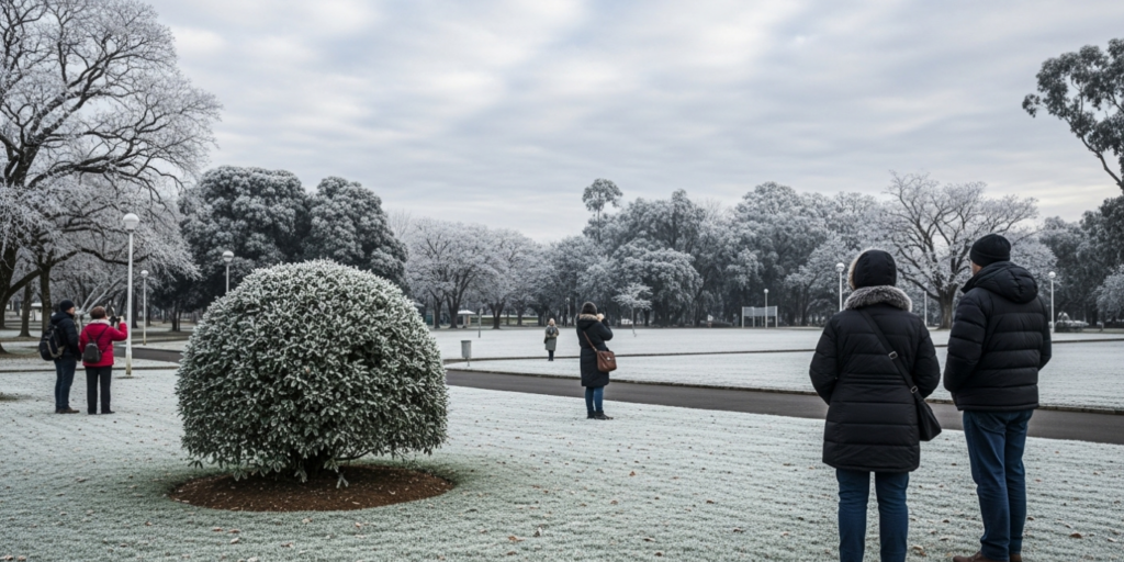 Qual é a temperatura média no Sul do Brasil no inverno